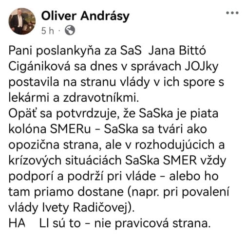 Koaliční partneri, Fico sa nemá čoho obávať